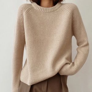 JENNI KAYNE Cashmere Fisherman Sweater